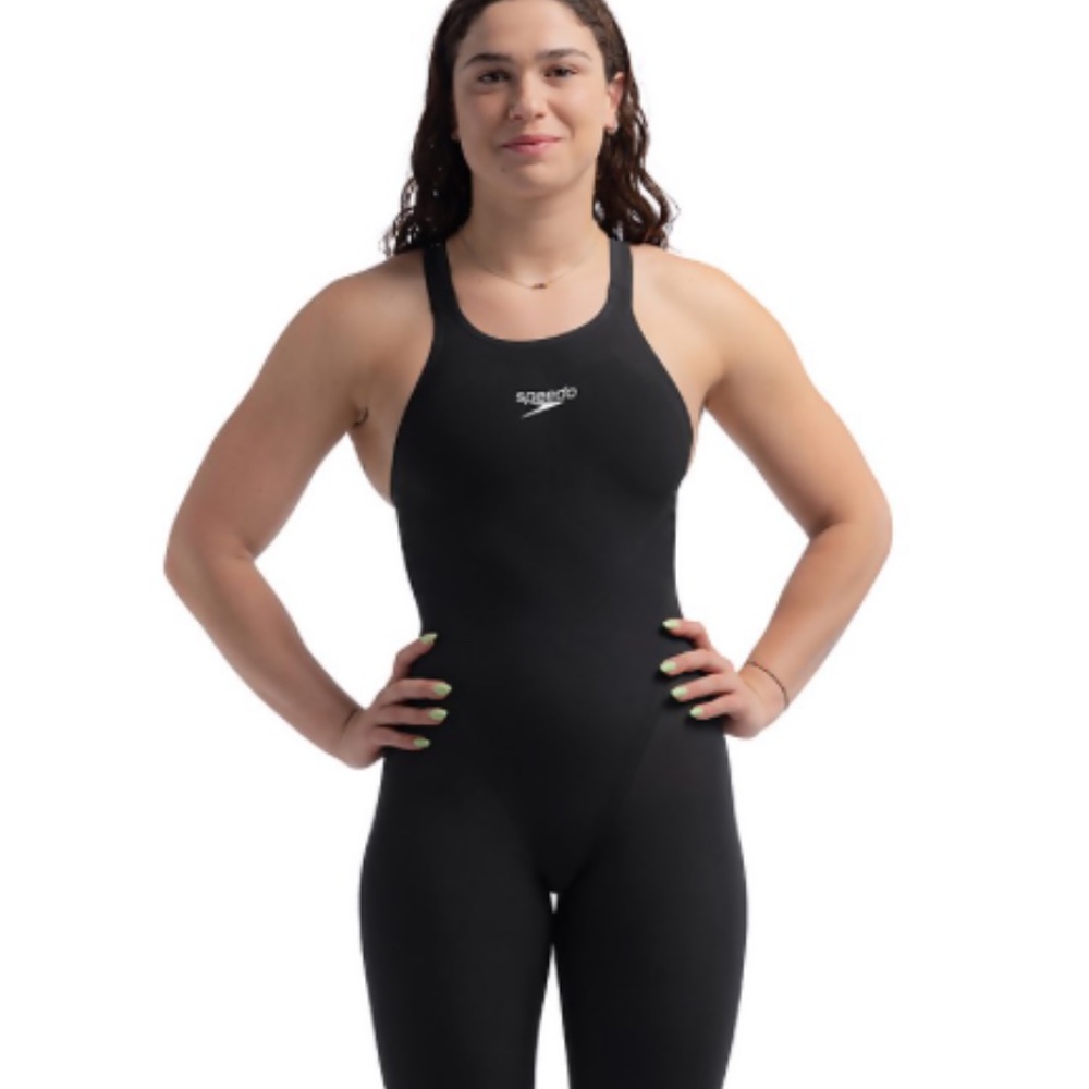 SpeedoFastskin  LZR Valor 2.0CLOSEDback Kneeskin Black 815860D454 Sz 30